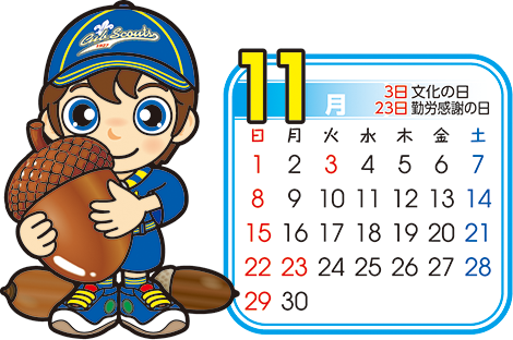 カブ　11月