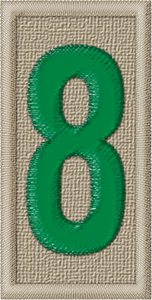 団号章　8