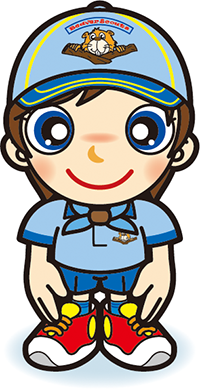 気をつけ　女の子