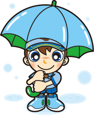 雨とビーバースカウト