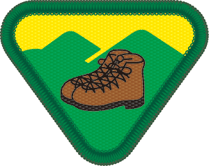 チャレンジ章　ハイカー