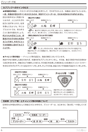 デンリーダー手帳　6ページ