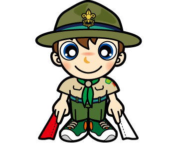 手旗信号　キ