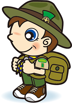 カブ隊隊長　左