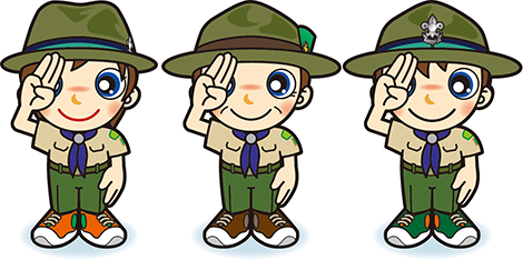 ベンチャースカウト敬礼